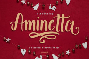 Aminetta: A Joyful Display Font for Editorial Design