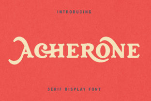 Archerone: A Bold Vintage Display Font for Editorial Design