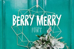 Berry Merry: The Happy Display Font for Small Brands
