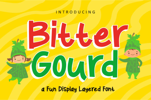 Bitter Gourd Font Review: A Comic-Style Display Typeface