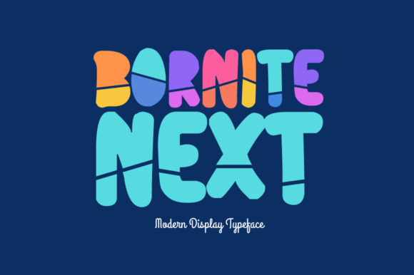 Bornite Next: A Bold Display Font for Modern Branding
