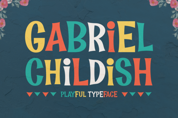 Bring Playful Charm to Products with Gabriel Childish Font