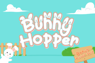 Bunny Hopper Font Review for Makers and Sellers