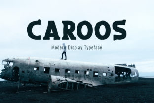 Caroos: The Modern Display Font for Bold Campaigns