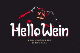 Creating Spooky Charm with Hello Wein Display Fonts