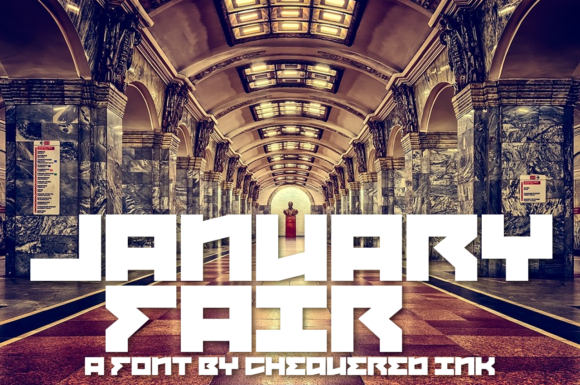 Designing with January Fair: A Display Font for Bold Branding