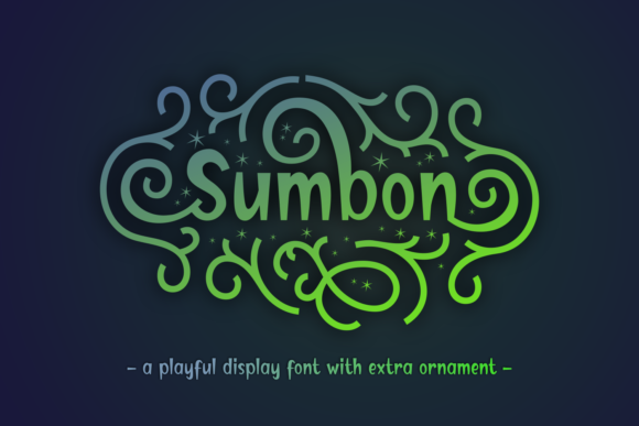 Designing with Sumbon: A Playful Display Font for Editors