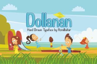 Dollanan: A Whimsical Display Font for Playful Web Design