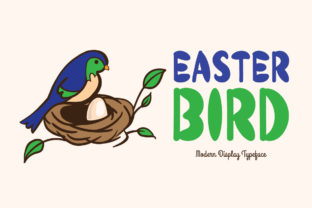 Easter Bird: The Modern Display Font for Viral Campaigns