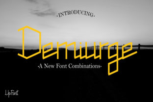 Elevating Editorial Design with the Demiurge Typeface