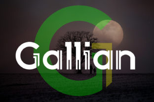 Gallian: A Modern Display Font for Polished Branding