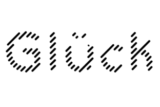 Gluck Stripes: A Timeless Display Font for Makers