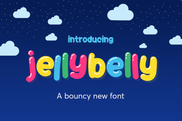 Jellybelly: The Jiggly Display Font for Scroll-Stopping Content