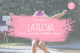 Latecya: A Bold Display Font for Viral Campaigns