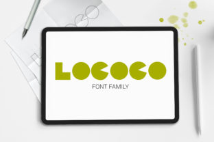 Lococo Family: A Bold Display Typeface for Editorial Design