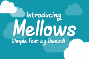 Mellows: A Charming Display Font for Editorial Design