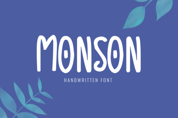 Monson: A Unique Display Font for Editorial Design