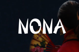 Nona: A Traditional Japanese Display Font for Branding