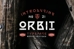 Orbit: A Futuristic Display Font for Bold Branding