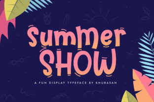 Styling Summer Show: A Fresh Display Font for Branding