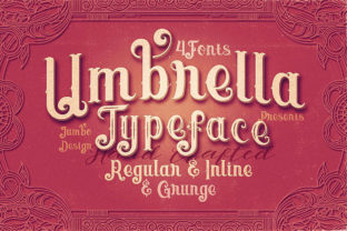 Umbrella: The Vintage Display Font for Handmade Brands