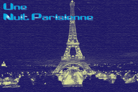 Une Nuit Parisienne Family: A Display Font for Elegant Brands
